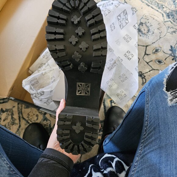 TUK womens Nosebleed boots. - Picture 4 of 7